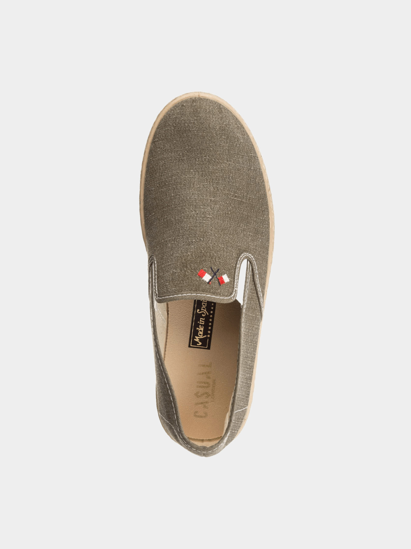 Слипоны и мокасины Casual модель Кеж-Q 7617 khaki-м-191 Слипоны и мокасины Casual модель Кеж-Q 7617 khaki-м-191 Фото