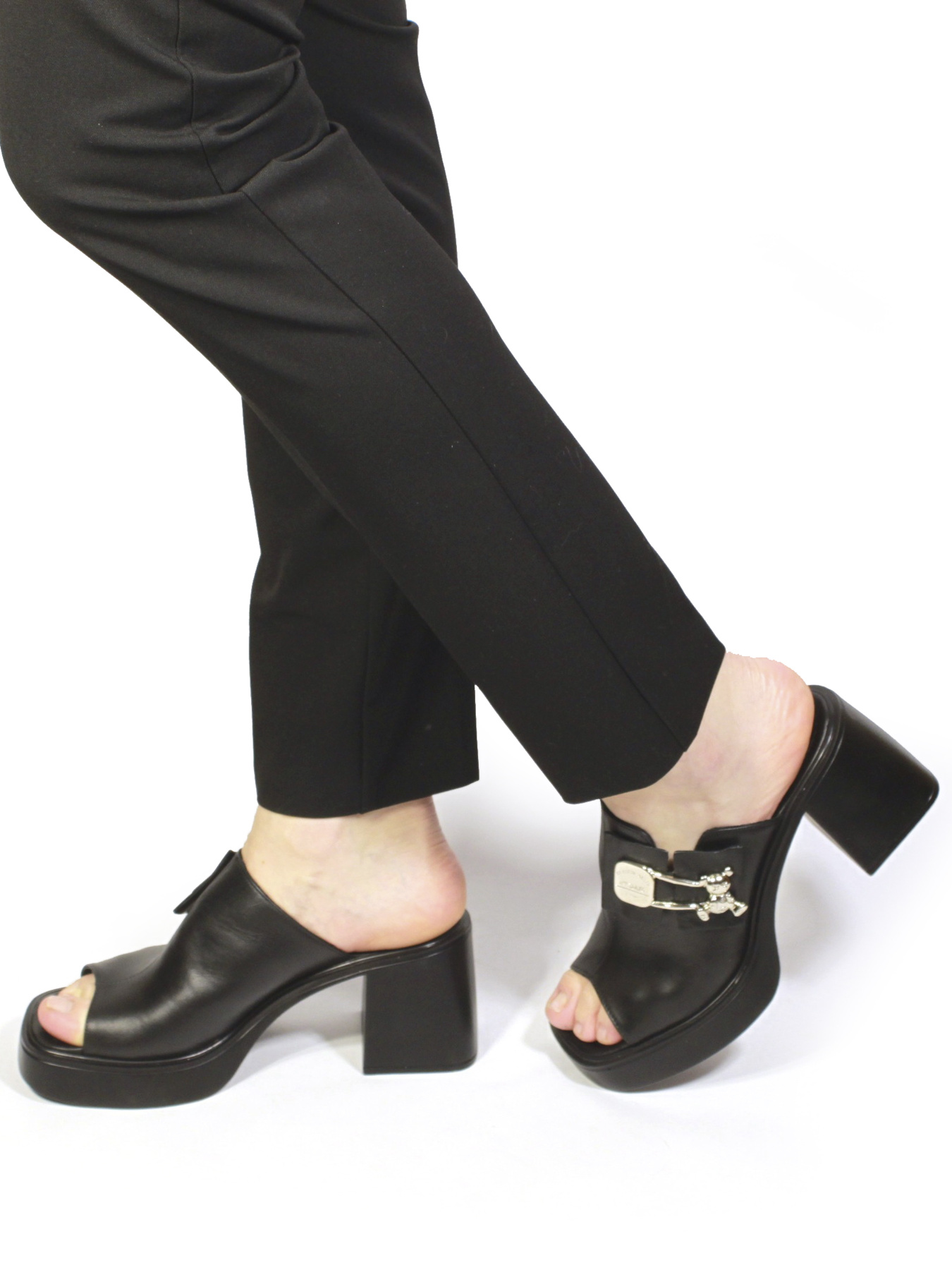 Шлёпанцы It-girl модель 287-536-62-black Фото