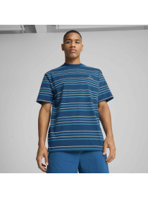 Футболки и поло PUMA Mcfc Mmq Striped Tee модель 780837 Фото
