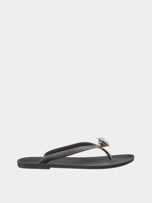 Шльопанці Casual модель Кеж-6035-201 black-201 Фото