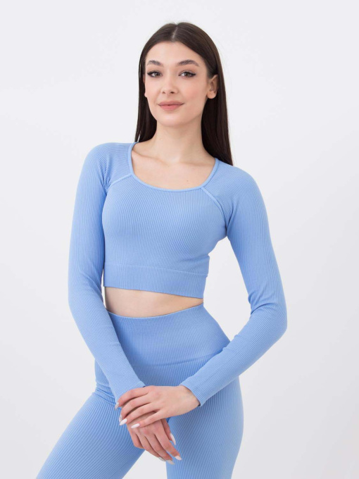 Футболки і поло Giulia crop Top Rib модель UP-00001982 Фото