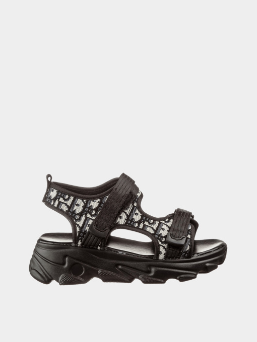 Сандалии Casual модель Глам-1334-211 black-211 Фото