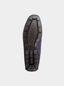Сліпони та мокасини Casual модель Кеж-5269/001/29 шкіра нубук син-211 Фото