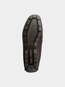Сліпони та мокасини Casual модель Кеж-5269/001/29 шкіра нубук чорн-211 Фото