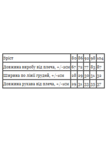 Одежда для младенцев Носи своє модель 5076-016-4-zvrqta-svtlij-mentol Фото