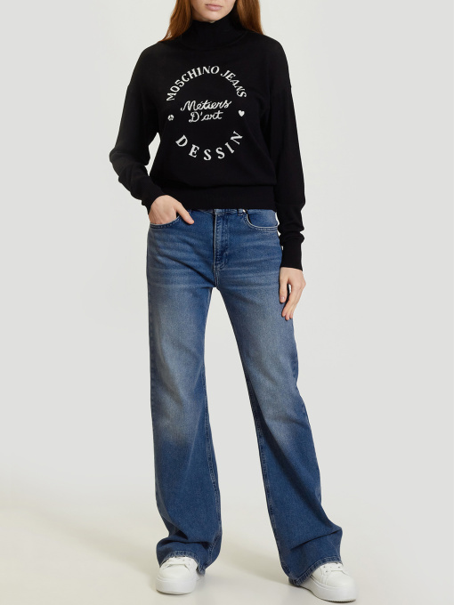 Джинсы Moschino модель 242K2A030987211343 Фото