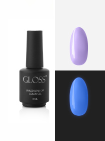 Люмінесцентний гель-лак Lavender Elf, лавандовий Elf GLOSS COMPANY модель 4823271410950 Фото