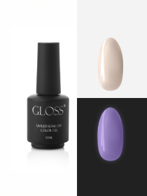 Люмінесцентний гель-лак Light Pink Elf, світло-рожевий Elf GLOSS COMPANY модель 4823271410936 Фото