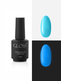 Люмінесцентний гель-лак Light Sky Elf, яскравий небесний Elf GLOSS COMPANY модель 4823271410905 Фото