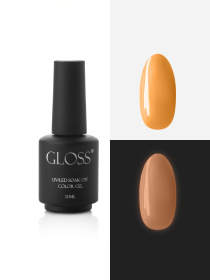 Люмінесцентний гель-лак Orange Elf, помаранчевий Elf GLOSS COMPANY модель 4823271410820 Фото