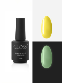 Люмінесцентний гель-лак Yellow Elf, жовтий Elf GLOSS COMPANY модель 4823271410776 Фото