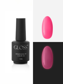 Люмінесцентний гель-лак Coral Elf, кораловий Elf GLOSS COMPANY модель 4823271410752 Фото