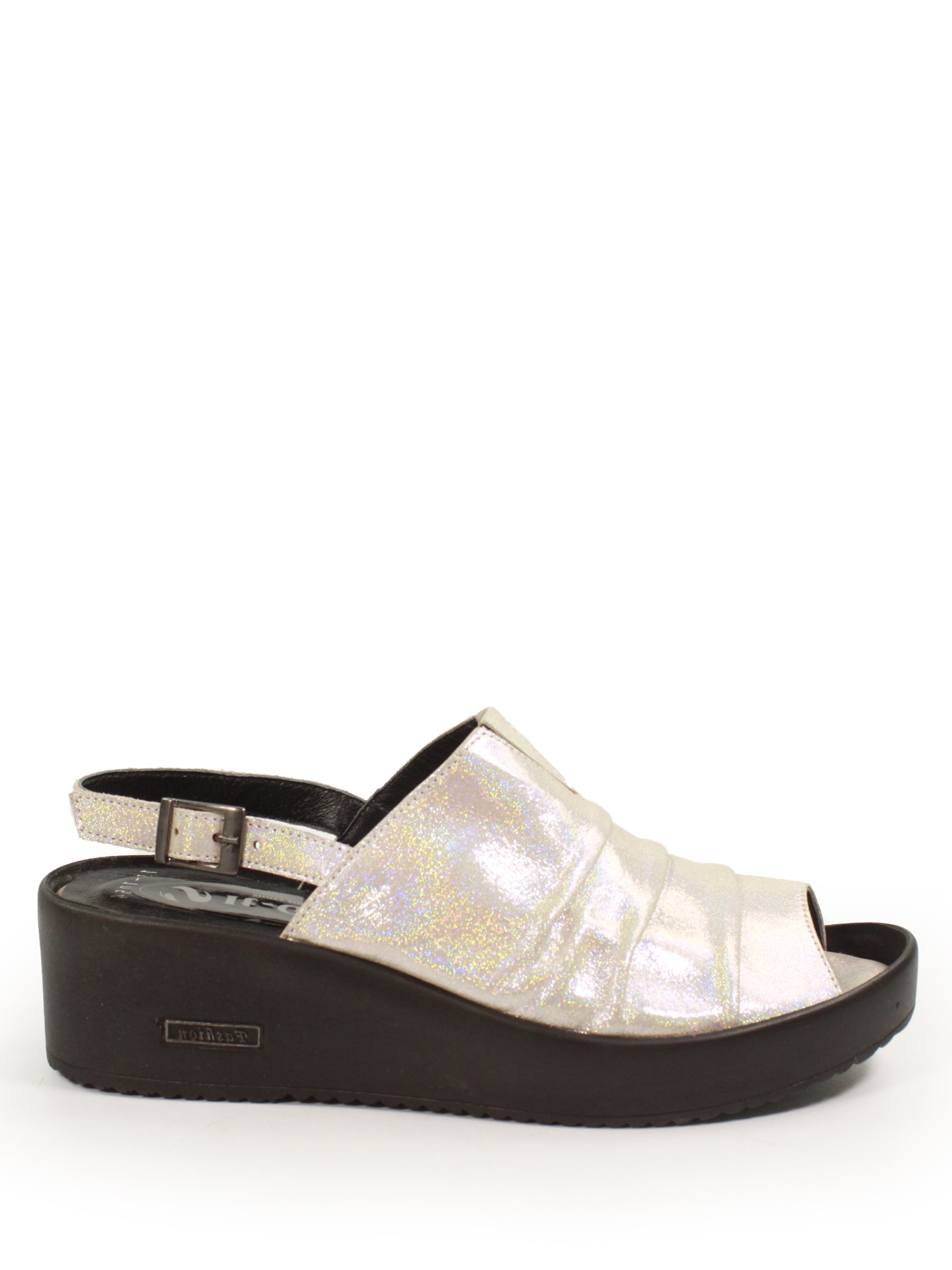 Босоніжки It-girl модель 158-1054-pudra-glitter Фото