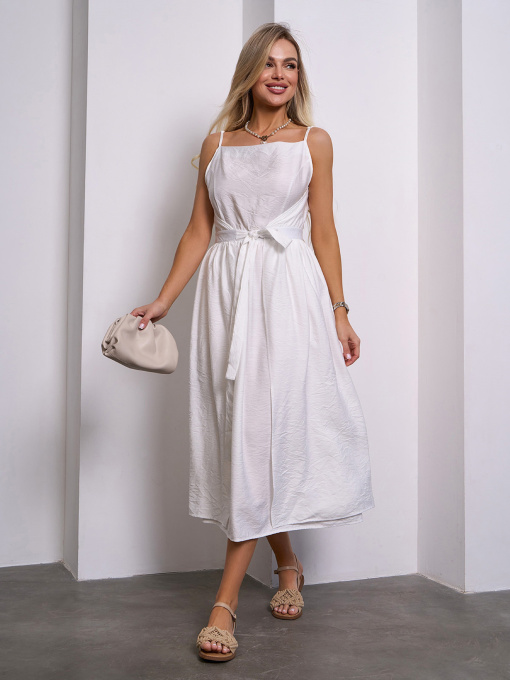 Платья ISSA Plus модель 15145_молочный Фото