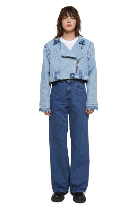 Куртки и дубленки Куртка джинсовая модель aut21-jc-blue Фото