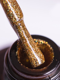 Гель-лак GLOSS Shine 400, золотисто-желтый с микроблеском Shine GLOSS COMPANY модель 4823271403051 Фото