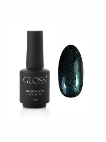 Гель-лак GLOSS Shine 404, темно-зеленый с микроблеском. Shine GLOSS COMPANY модель 4823271402146 Гель-лак GLOSS Shine 404, темно-зеленый с микроблеском. Shine GLOSS COMPANY модель 4823271402146 Фото