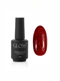 Гель-лак GLOSS Shine 407, красный с микроблеском Shine GLOSS COMPANY модель 4823271407158 Гель-лак GLOSS Shine 407, красный с микроблеском Shine GLOSS COMPANY модель 4823271407158 Фото