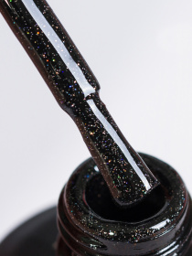 Гель-лак GLOSS Shine 418, черный с микроблеском Shine GLOSS COMPANY модель 4823271403525 Фото