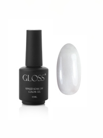 Гель-лак GLOSS Shine 419, белый с микроблеском Shine GLOSS COMPANY модель 4823271403518 Гель-лак GLOSS Shine 419, белый с микроблеском Shine GLOSS COMPANY модель 4823271403518 Фото