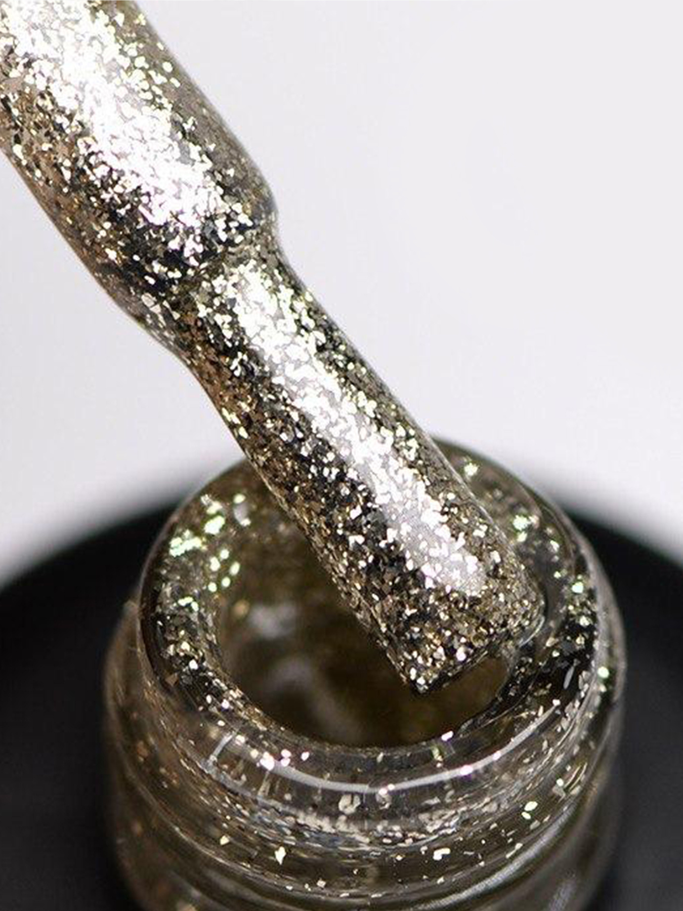 Гель-лак GLOSS Shine 422, белое золото с микроблеском Shine GLOSS COMPANY модель 4823271400968 Фото