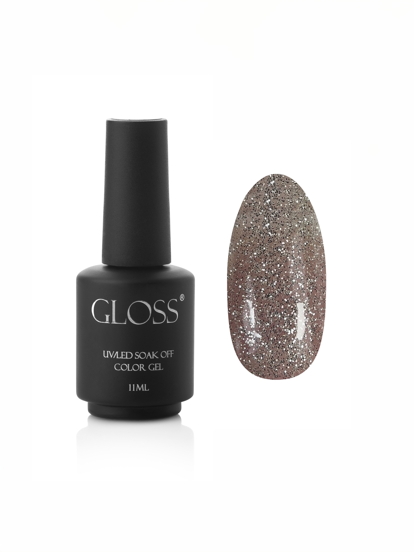 Гель-лак GLOSS Shine 423, золотистый с микроблеском Shine GLOSS COMPANY модель 4823271400937 Фото