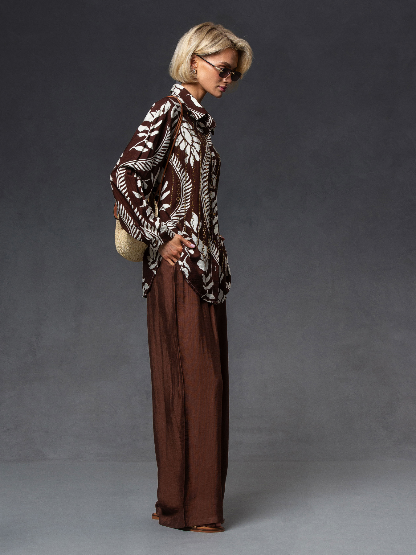 Костюми VIVA WEAR модель 0505-ital-chocol Костюми VIVA WEAR модель 0505-ital-chocol Фото