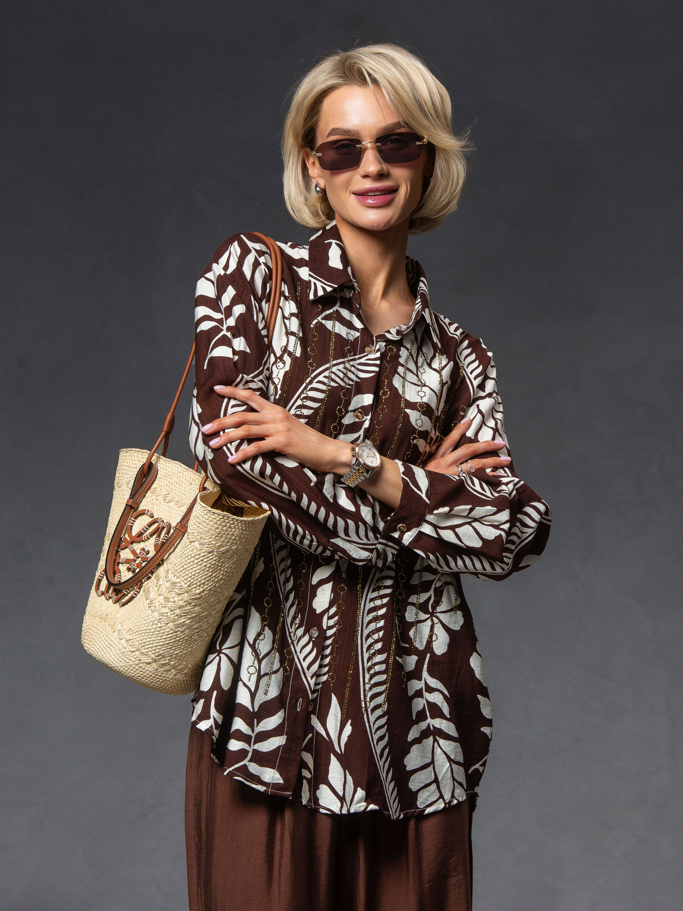 Костюми VIVA WEAR модель 0505-ital-chocol Костюми VIVA WEAR модель 0505-ital-chocol Фото