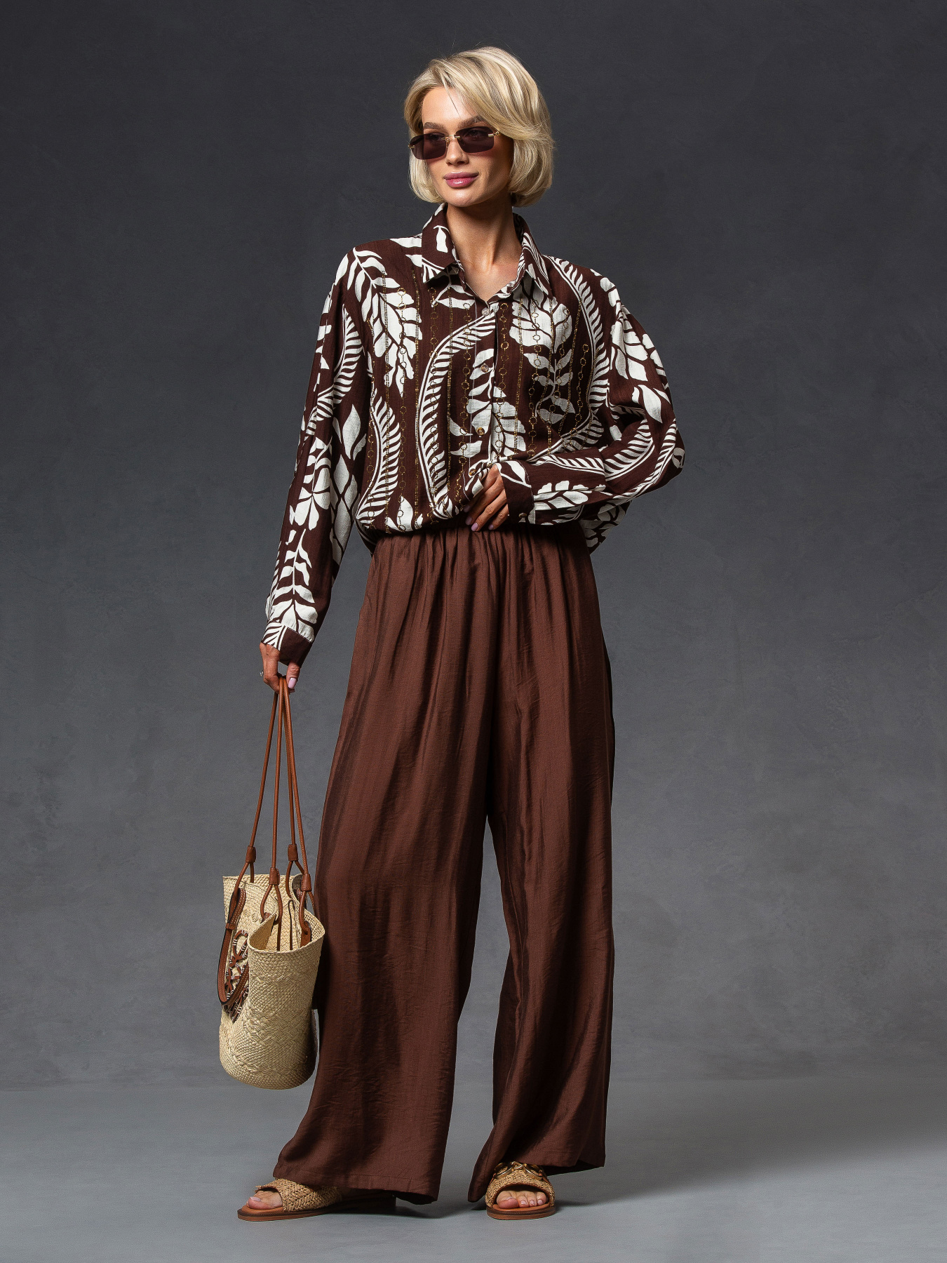 Костюми VIVA WEAR модель 0505-ital-chocol Костюми VIVA WEAR модель 0505-ital-chocol Фото