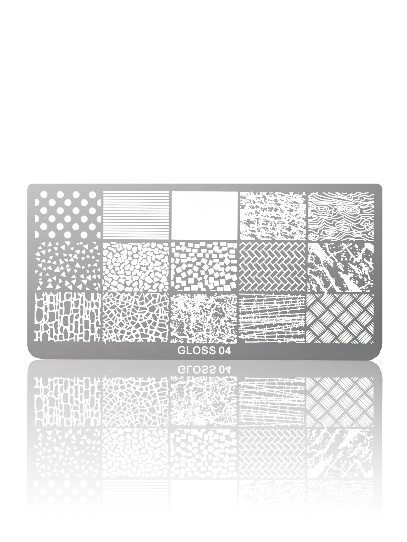 Пластина для стемпінгу GLOSS 04 Стемпінг GLOSS COMPANY модель 4823271409503 Фото