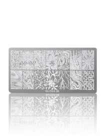 Пластина для стемпінгу GLOSS 06 Стемпінг GLOSS COMPANY модель 4823271409527 Фото
