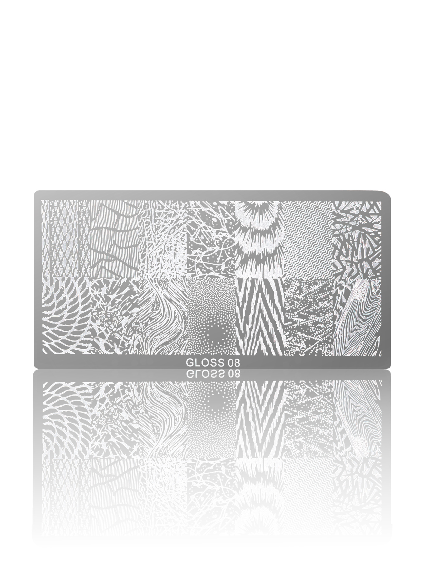 Пластина для стемпінгу GLOSS 08 Стемпінг GLOSS COMPANY модель 4823271409541 Фото