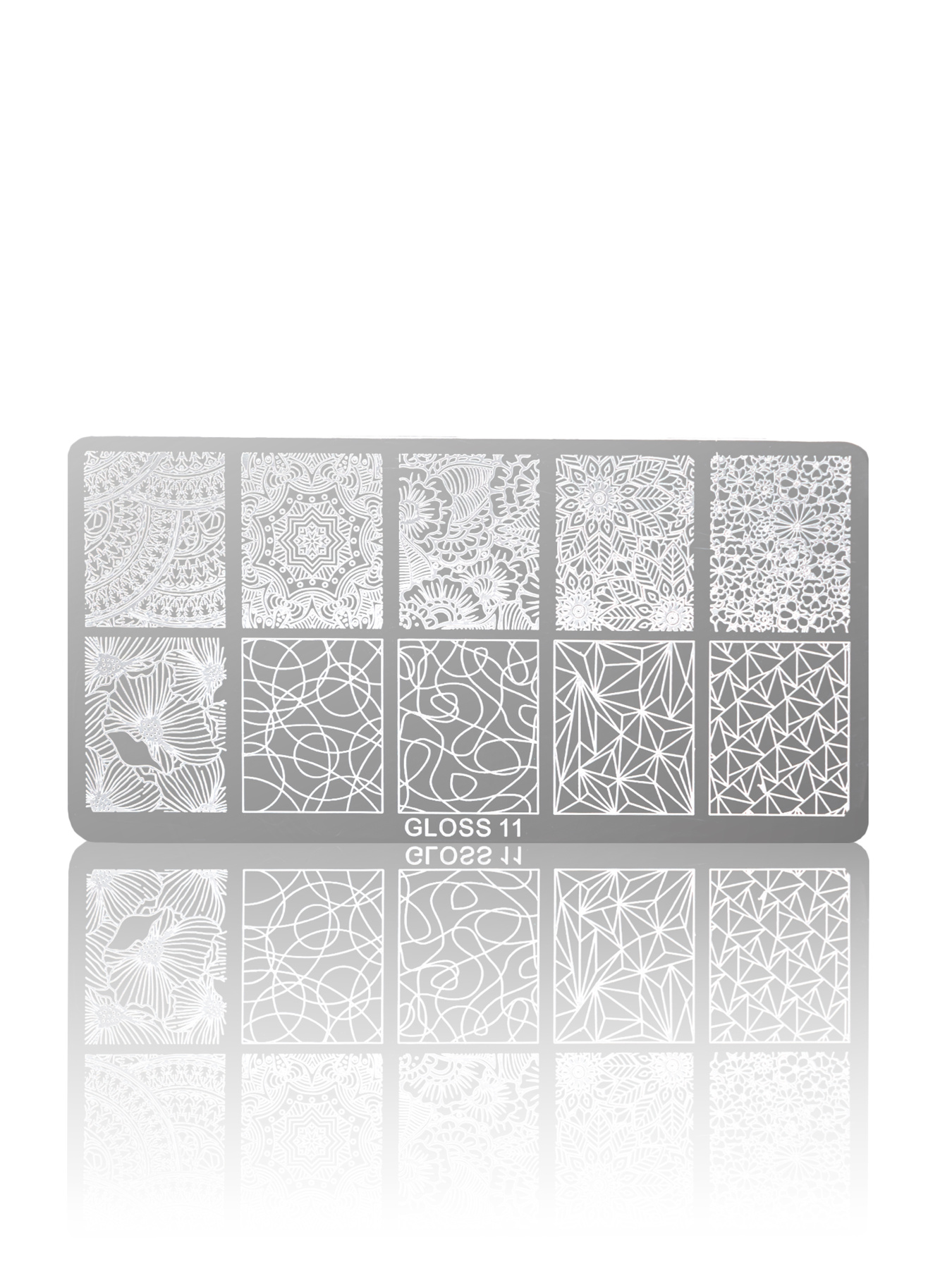 Пластина для стемпінгу GLOSS 11 Стемпінг GLOSS COMPANY модель 4823271409572 Фото