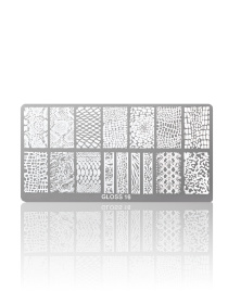 Пластина для стемпінгу GLOSS 16 Стемпінг GLOSS COMPANY модель 4823271409626 Фото
