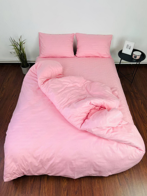 Комплект Постельного белья Страйп Сатин Dark Powder Vital Textile модель SP1.5-12 Фото