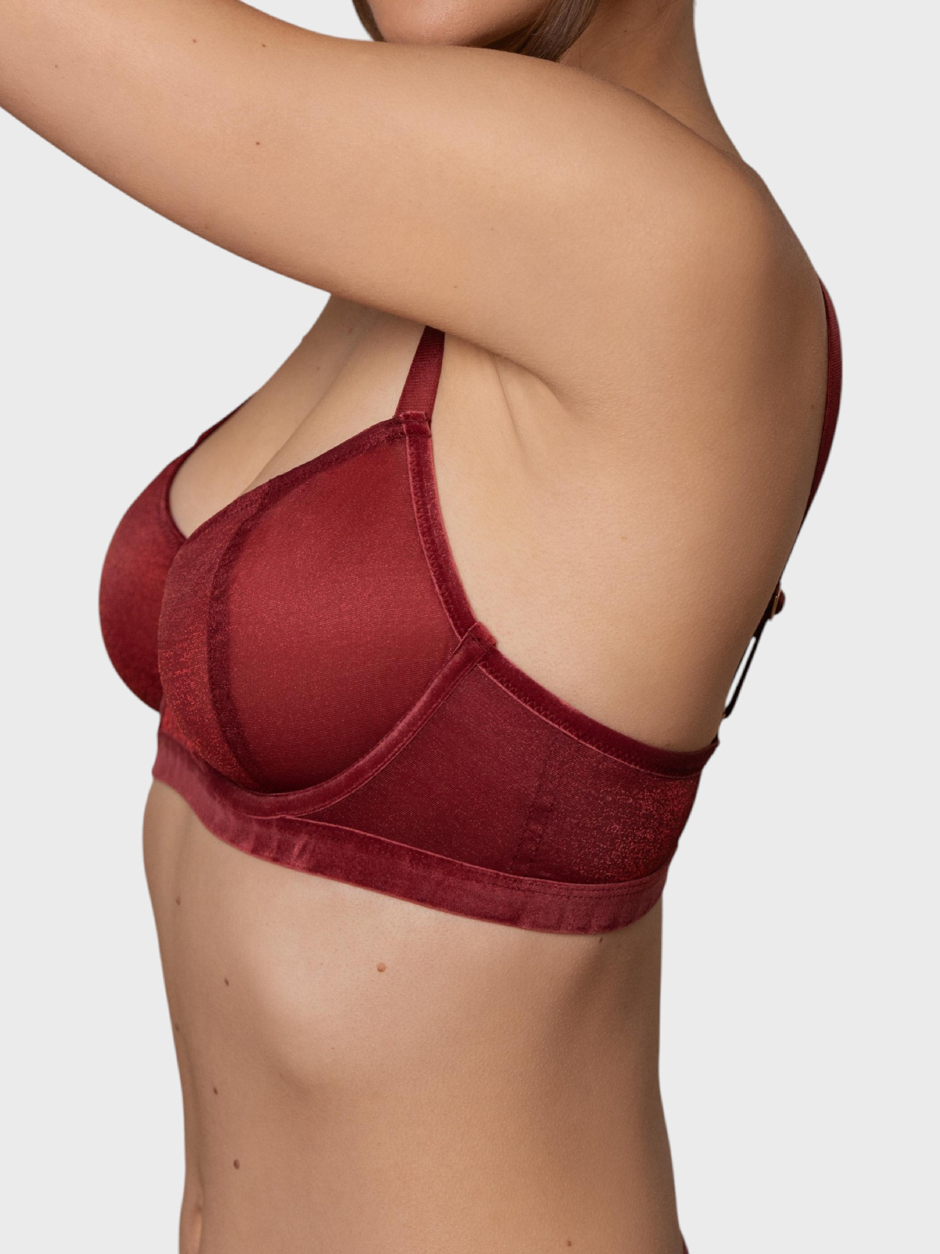 Нижня білизна Brabrabra модель SLZ27301305_burgundy Фото
