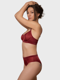 Нижня білизна Brabrabra модель SLZ27301305_burgundy Фото