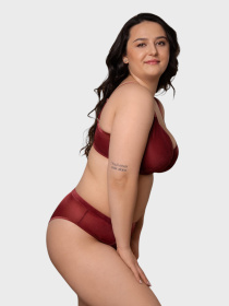 Нижня білизна Brabrabra модель SLZ27301311_burgundy Фото
