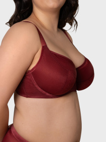 Нижня білизна Brabrabra модель SLZ27301311_burgundy Фото