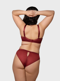Нижня білизна Brabrabra модель SLZ27301311_burgundy Фото