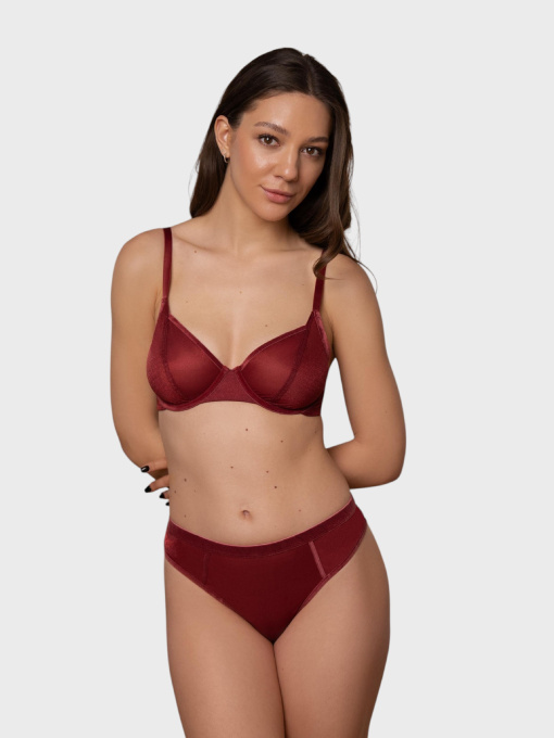 Нижнее белье Brabrabra модель SLZ27301377_burgundy Фото