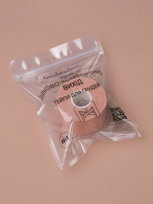 Нижня білизна Brabrabra Тейп для грудей модель 00-00012122_beige Фото