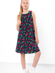 Платья Носи своє модель 6205-002-1-vishn-chornilxno-sinj Фото