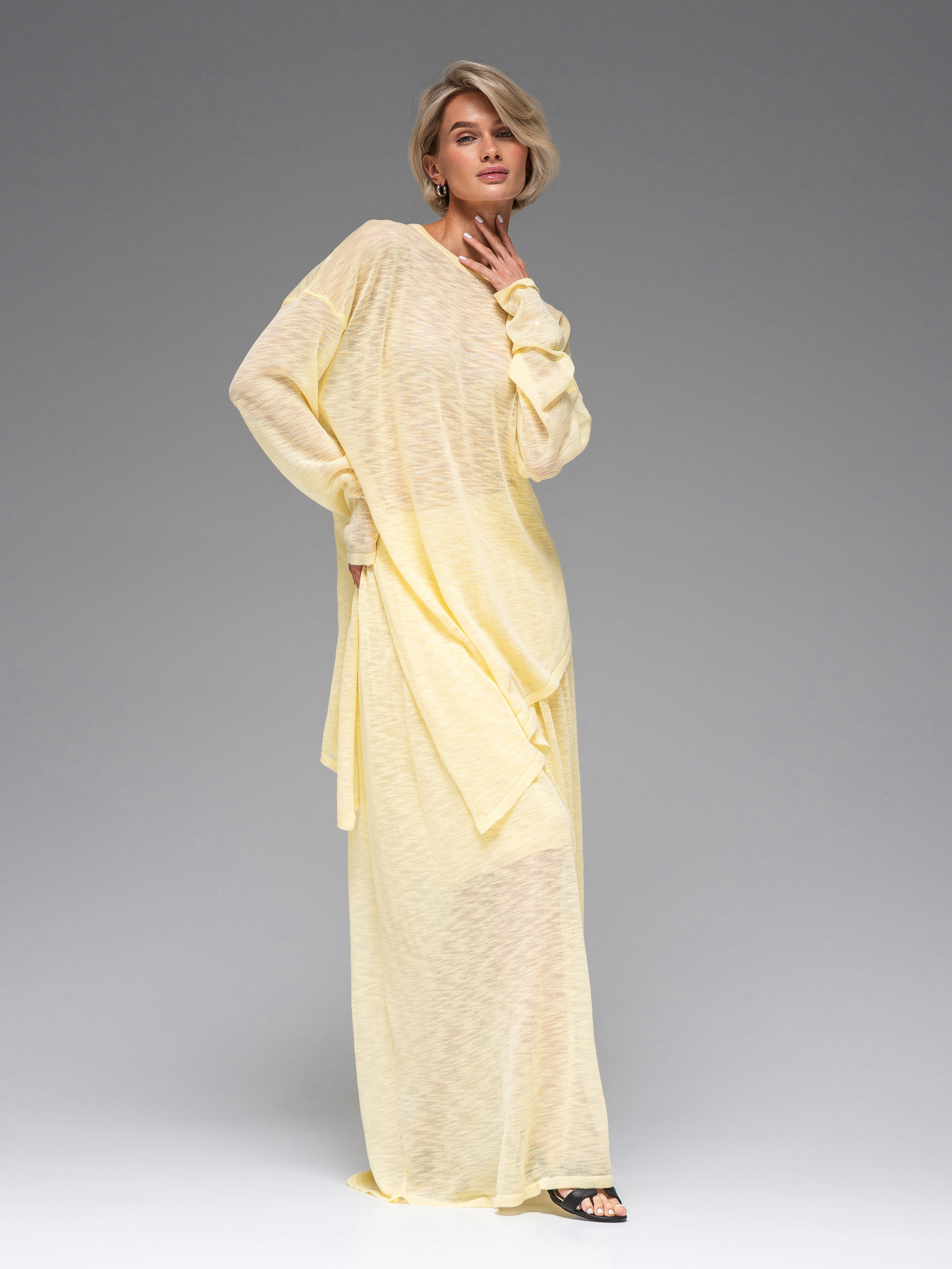Костюми VIVA WEAR модель 1165-diva-yellow Костюми VIVA WEAR модель 1165-diva-yellow Фото