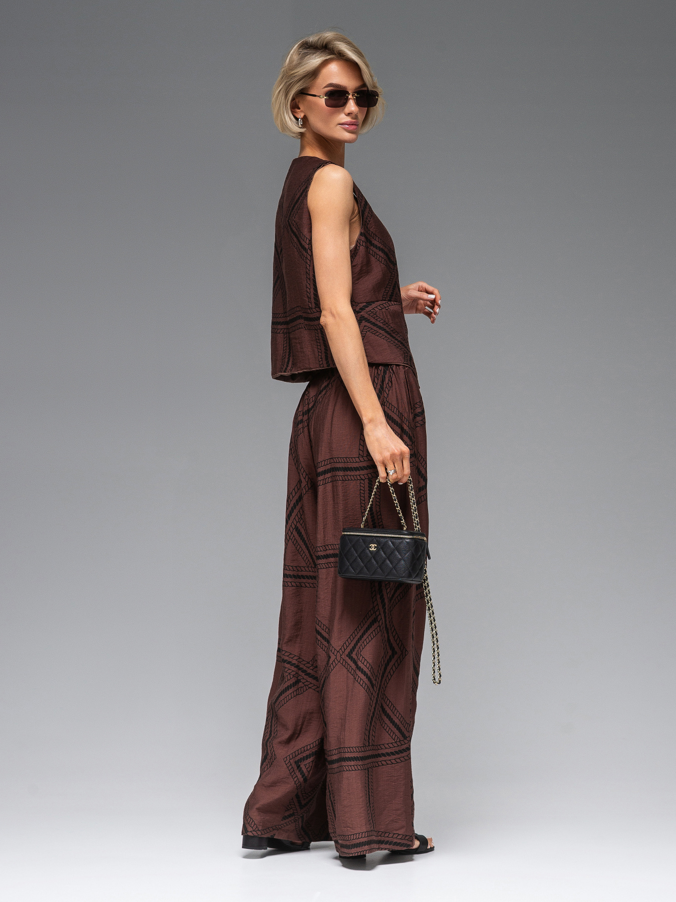 Костюмы VIVA WEAR модель 3808-jilet-choco Фото