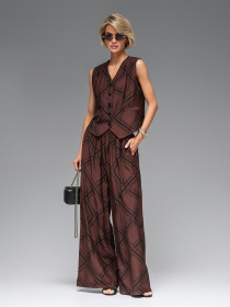 Костюмы VIVA WEAR модель 3808-jilet-choco Фото