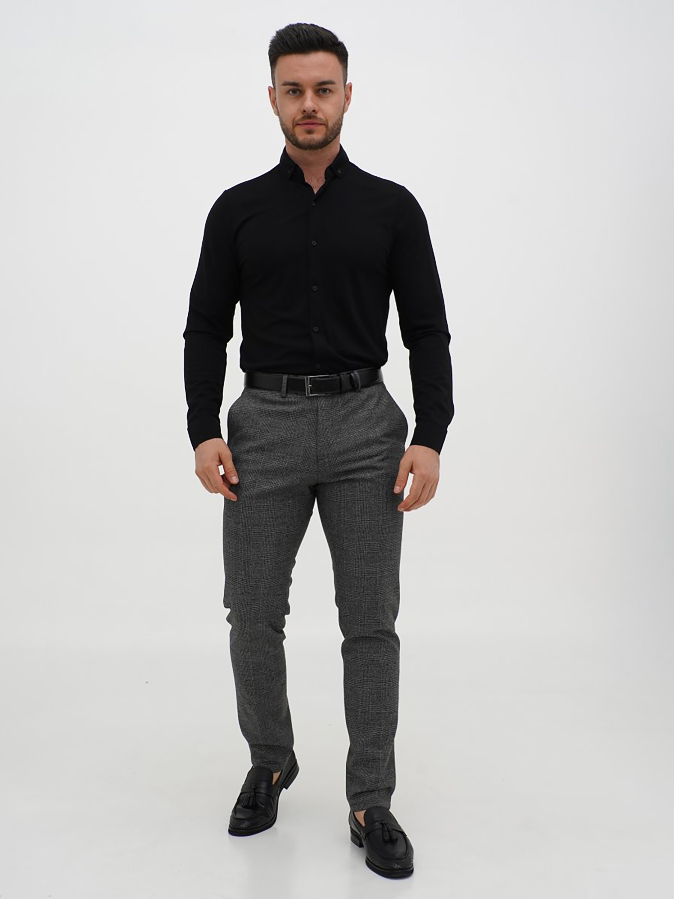 Штани Trend Collection модель TC12601BlackGreySHTN Фото