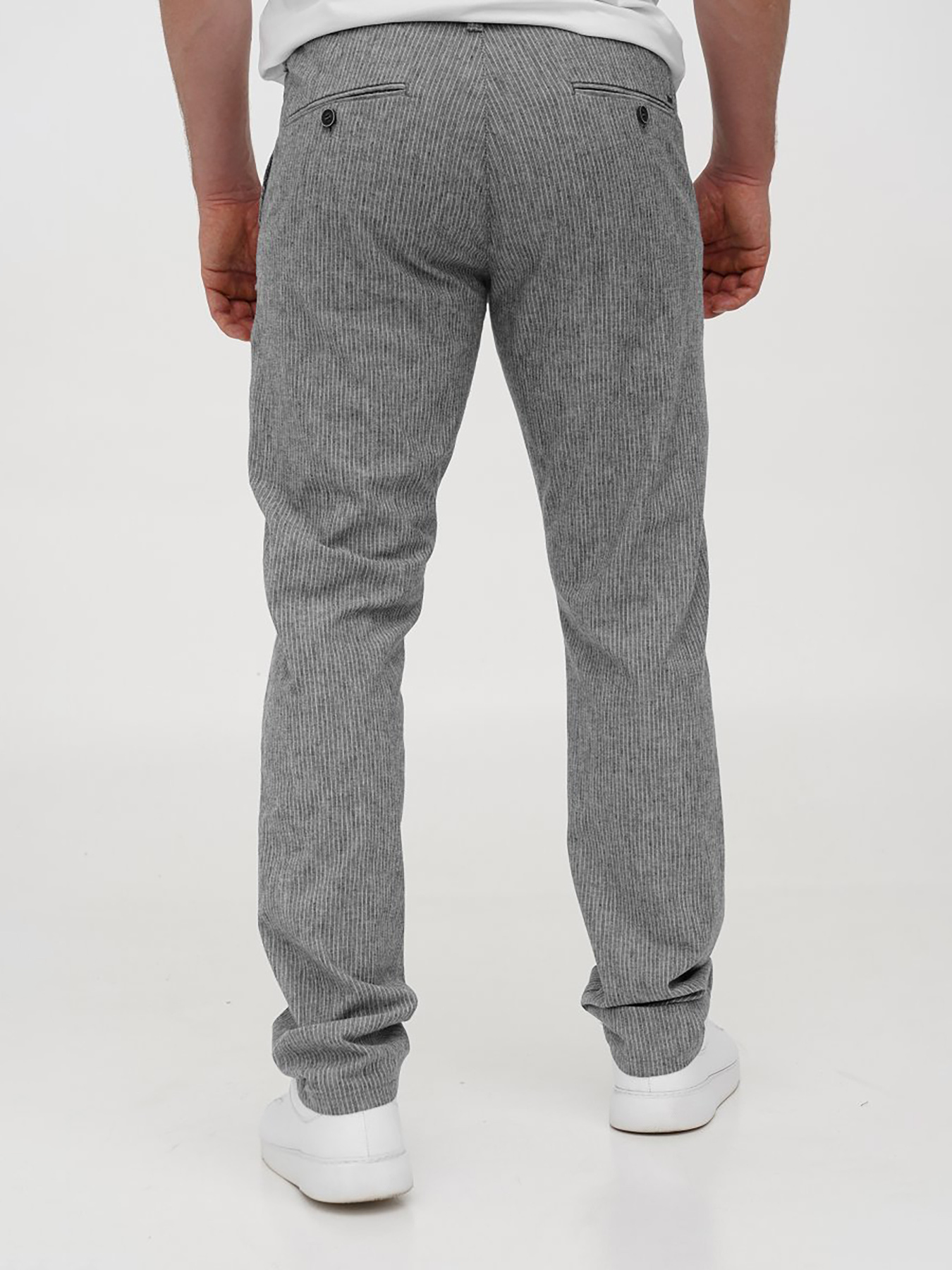 Штани Trend Collection модель TC12123GreyWhiteSHTN Фото