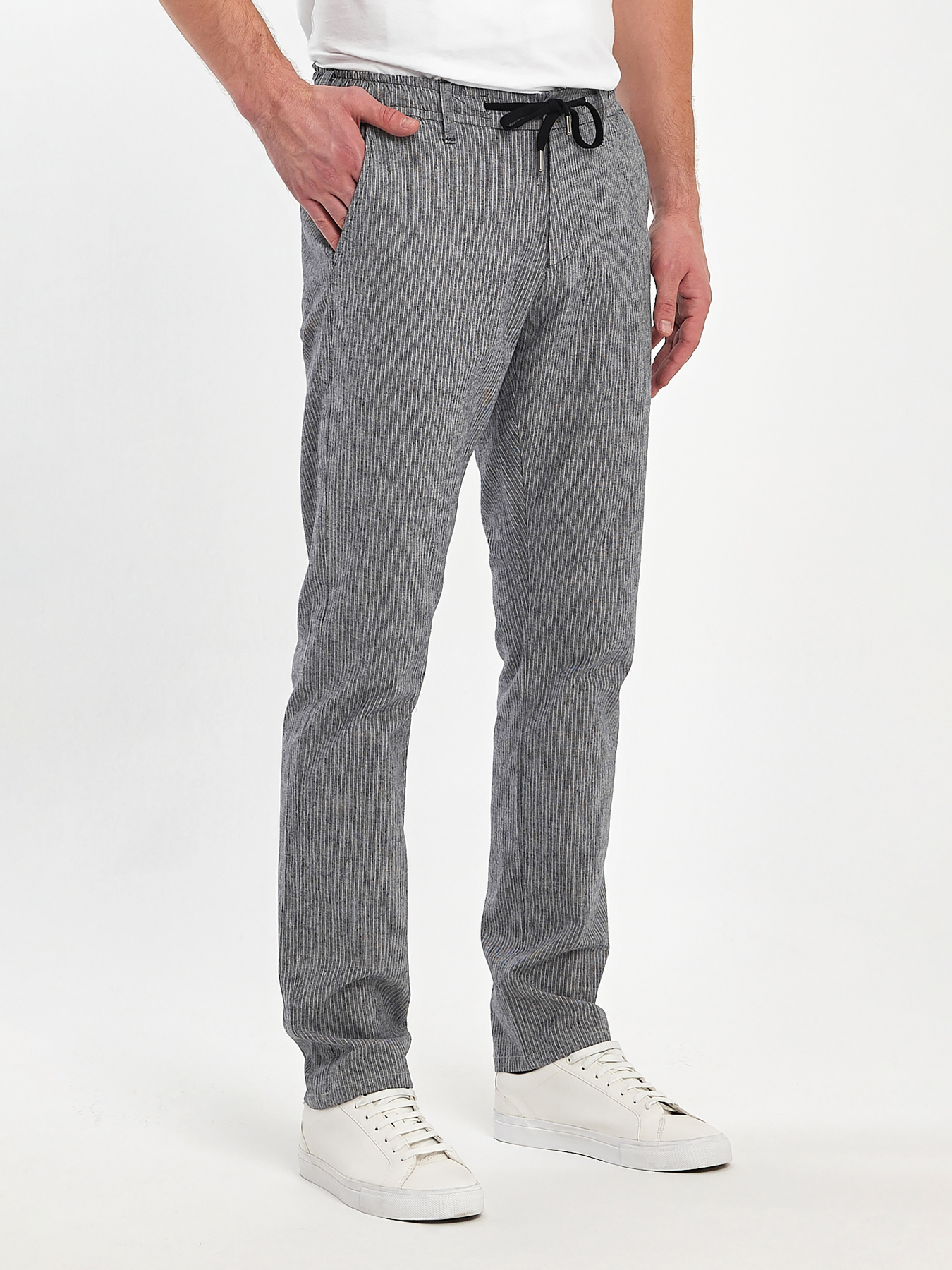 Штани Trend Collection модель TC12122GreyWhiteSHTN Фото