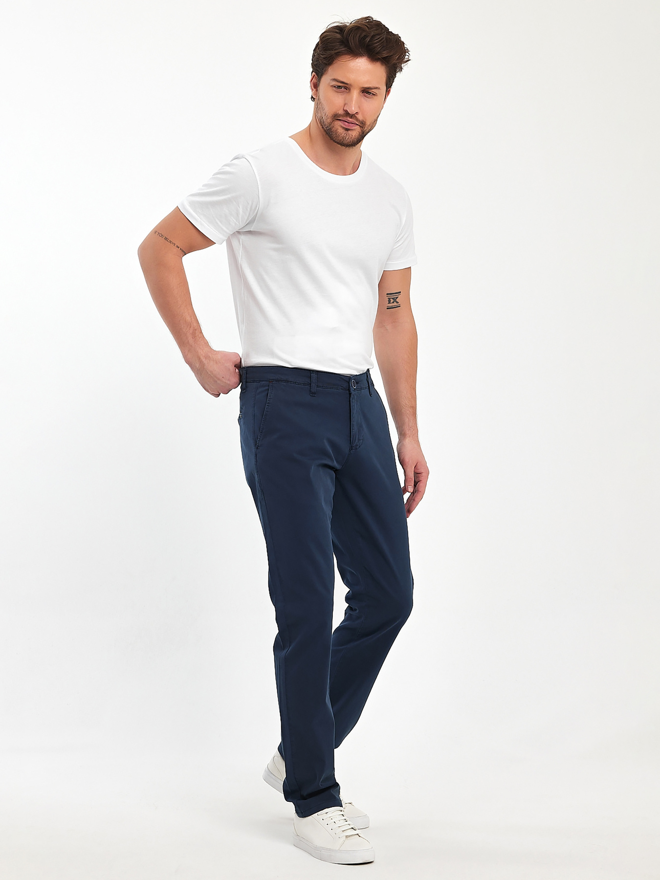 Брюки Trend Collection модель TC11317DarkBlueSHTN Фото